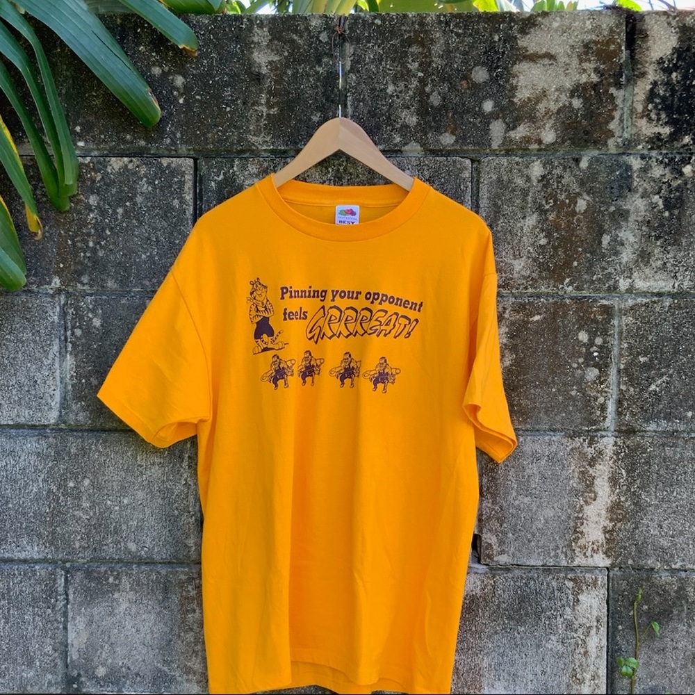 Fruit of the Loom - ‘Tony the Tiger’ Parody Wrestling Graphic Tee